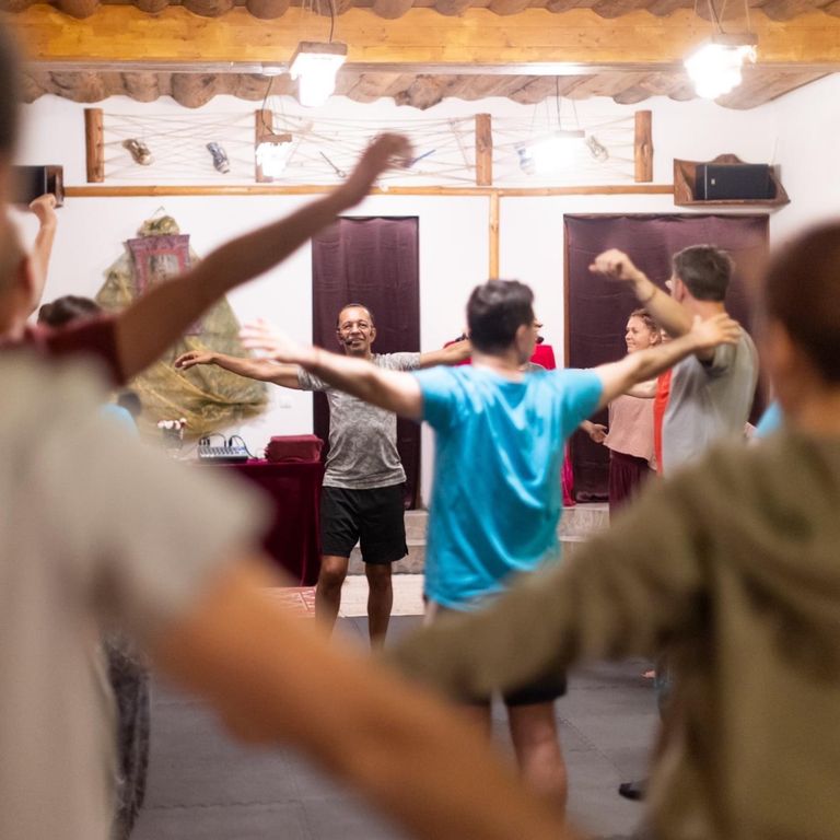 Whirling Meditation, Moving your body becoming aware of your very being.